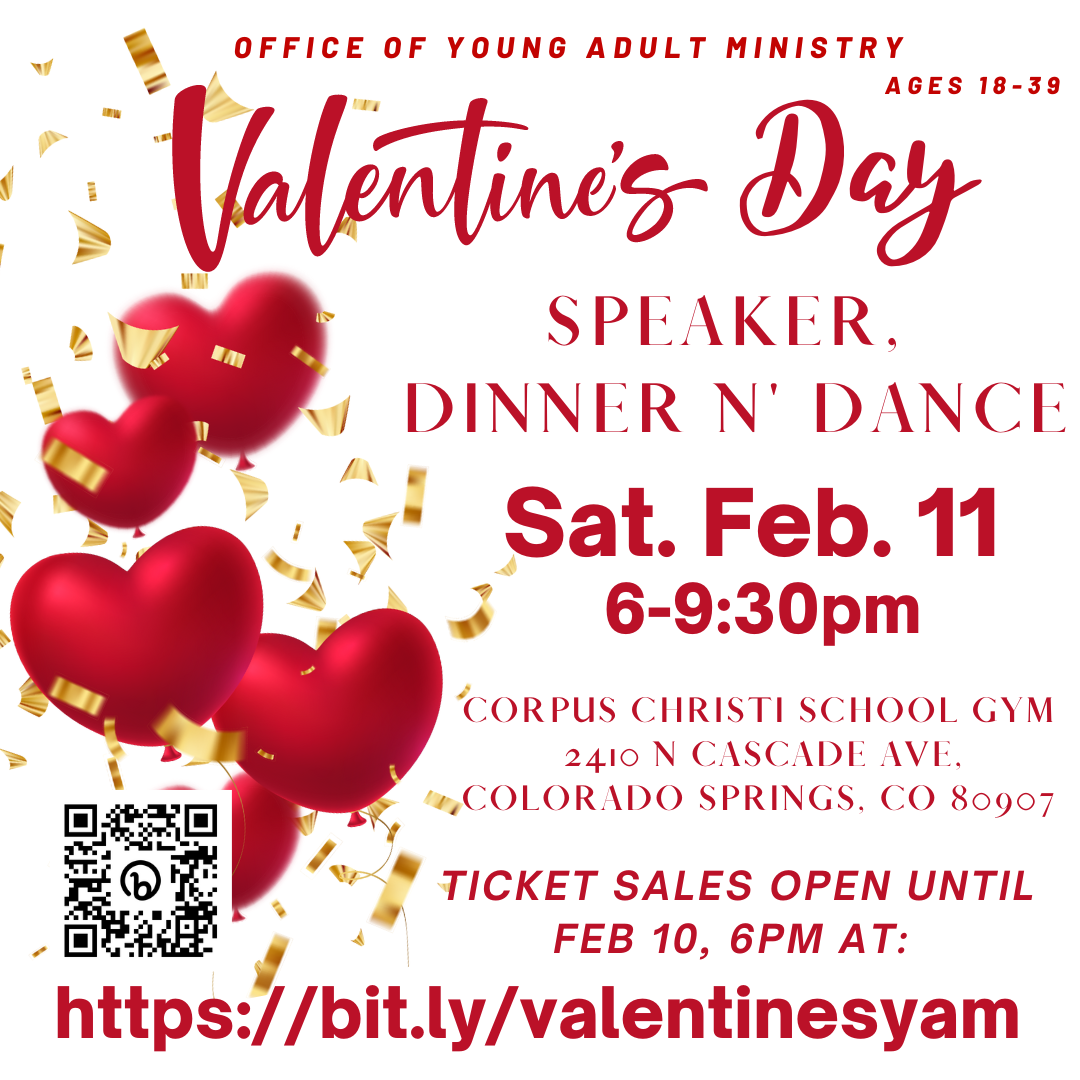 Office of Young Adult Ministry Valentine's Day Dinner and Dance